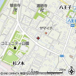 愛知県西尾市吉良町上横須賀杉ノ木71周辺の地図