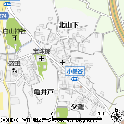 愛知県常滑市小鈴谷梶田82周辺の地図
