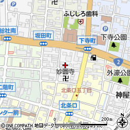 兵庫県姫路市平野町周辺の地図