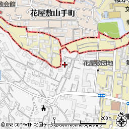 兵庫県川西市花屋敷1丁目15周辺の地図