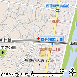 兵庫県姫路市広畑区西蒲田381周辺の地図