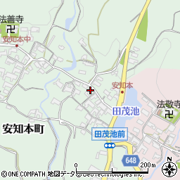 三重県亀山市安知本町269周辺の地図