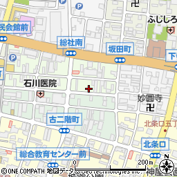 姫路元塩郵便局周辺の地図