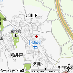 愛知県常滑市小鈴谷梶田69周辺の地図