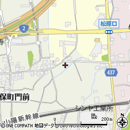 兵庫県たつの市揖保町門前433周辺の地図
