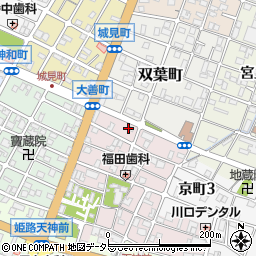 姫路東法律事務所周辺の地図