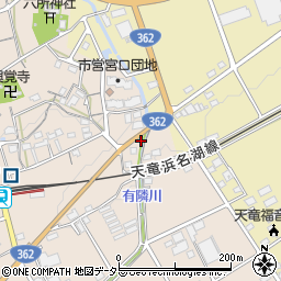 静岡県浜松市浜名区宮口48周辺の地図
