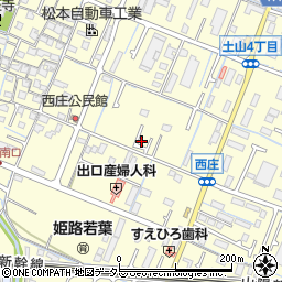 兵庫県姫路市西庄17周辺の地図