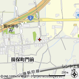 兵庫県たつの市揖保町門前437周辺の地図
