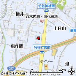 ＪＡ塩津ＳＳ周辺の地図