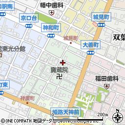 兵庫県姫路市神和町111周辺の地図