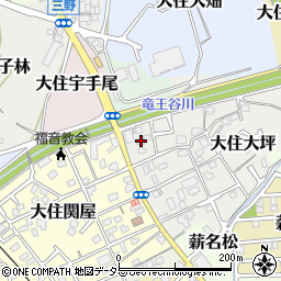 京都府京田辺市大住大坪47周辺の地図