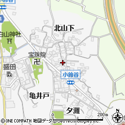 愛知県常滑市小鈴谷梶田84周辺の地図