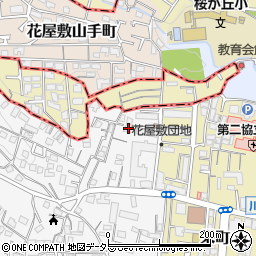 兵庫県川西市花屋敷1丁目14-4周辺の地図