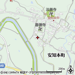 三重県亀山市安知本町441周辺の地図