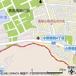 関西学院千里国際キャンパスあけぼの寮周辺の地図