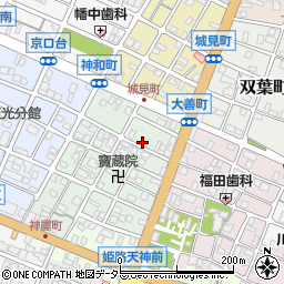 兵庫県姫路市神和町159周辺の地図
