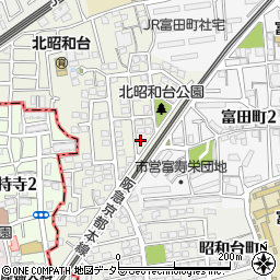 大阪府高槻市北昭和台町10-11周辺の地図