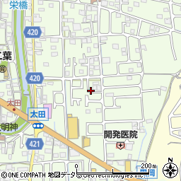 メゾン太田Ａ棟周辺の地図