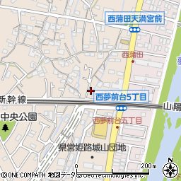 兵庫県姫路市広畑区西蒲田378周辺の地図