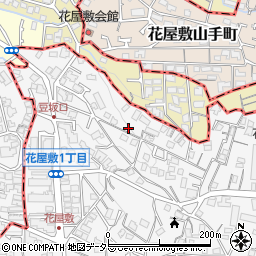 兵庫県川西市花屋敷1丁目33-3周辺の地図