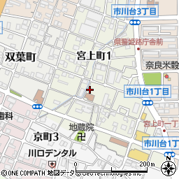 〒670-0823 兵庫県姫路市宮上町の地図