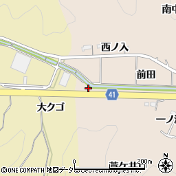 愛知県幸田町（額田郡）深溝（蓑ケ井戸）周辺の地図