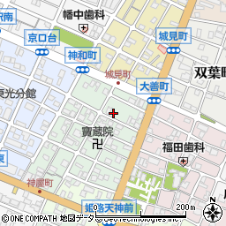 兵庫県姫路市神和町160周辺の地図