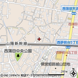 兵庫県姫路市広畑区西蒲田445周辺の地図