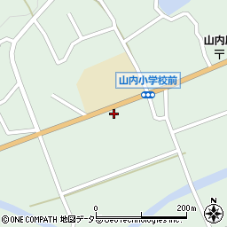 広島県庄原市山内町824周辺の地図