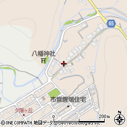 兵庫県姫路市飾東町唐端新218周辺の地図