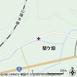 兵庫県赤穂郡上郡町梨ケ原398周辺の地図