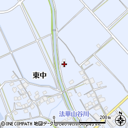 兵庫県加古川市志方町東中15周辺の地図