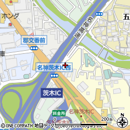 大阪府茨木市五日市緑町5周辺の地図