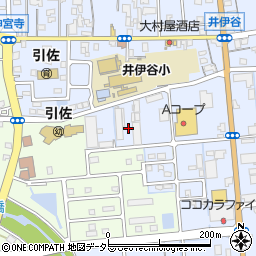 静岡県浜松市浜名区引佐町井伊谷周辺の地図