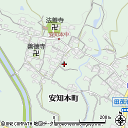 三重県亀山市安知本町517周辺の地図