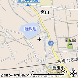 静岡県浜松市浜名区宮口232周辺の地図
