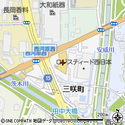 トヨタモビリティ新大阪　名神茨木店周辺の地図