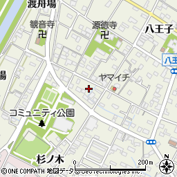 愛知県西尾市吉良町上横須賀杉ノ木69周辺の地図