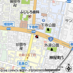 ａｐｏｌｌｏｓｔａｔｉｏｎセルフ姫路ＳＳ周辺の地図