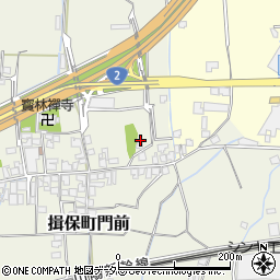 兵庫県たつの市揖保町門前455周辺の地図