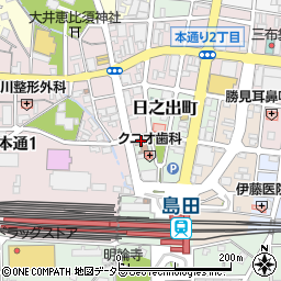 アクサ生命保険株式会社　島田分室周辺の地図