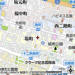 姫路 ボルドー周辺の地図