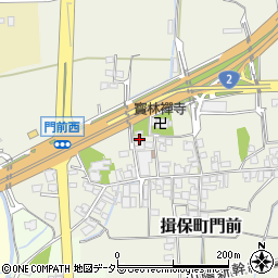 兵庫県たつの市揖保町門前189周辺の地図