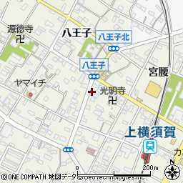 尾崎時計店周辺の地図