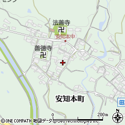 三重県亀山市安知本町527周辺の地図