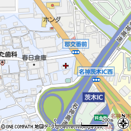 株式会社レント茨木営業所周辺の地図