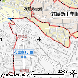 兵庫県川西市花屋敷1丁目33-6周辺の地図