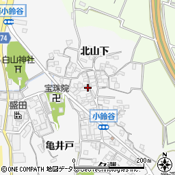 愛知県常滑市小鈴谷梶田110-1周辺の地図