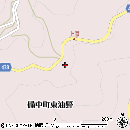 岡山県高梁市備中町東油野3356周辺の地図